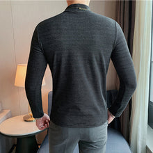 Load image into Gallery viewer, Half Turtleneck Long Sleeve T-Shirt
