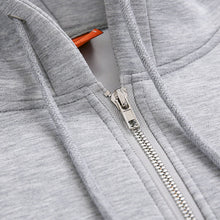 Load image into Gallery viewer, Solid Hooded Cardigan Track Jacket
