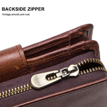 Load image into Gallery viewer, RFID Multifunctional Leather Wallet
