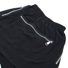Load image into Gallery viewer, Dark Fake Two-Piece Drawstring Shorts
