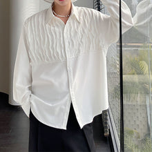Load image into Gallery viewer, Ruffled Trim Casual Shirt

