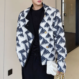 Spring Printed Cropped Jacket