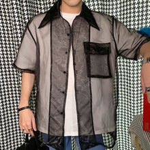 Load image into Gallery viewer, Translucent Loose Gauze Shirt
