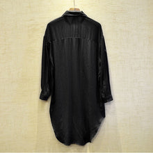 Load image into Gallery viewer, Irregular Tuxedo Long Sleeve Shirt
