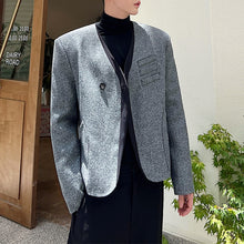 Load image into Gallery viewer, Simple Stitching V-Neck Casual Blazer
