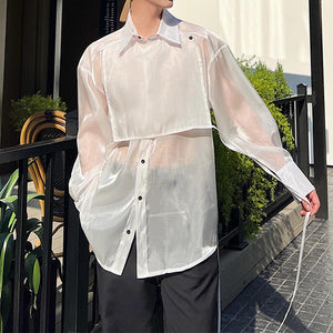 Shiny Veil Long Sleeve Shirt