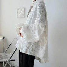 Load image into Gallery viewer, Retro Crinkled Dolman Sleeve Shirt
