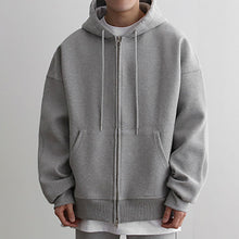 Load image into Gallery viewer, Cotton Loose Athleisure Hooded Jacket
