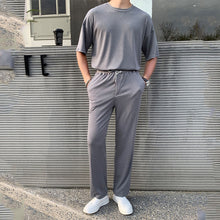 Load image into Gallery viewer, Casual Short Sleeve Trousers Set
