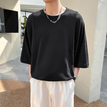 Load image into Gallery viewer, Simple Round Neck Short-sleeved T-shirt
