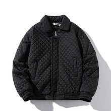 Load image into Gallery viewer, Winter Rhombus Plaid Cotton Jacket
