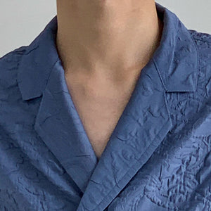 Cuban Collar Loose Casual Shirt