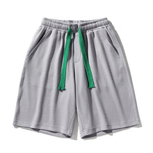 Load image into Gallery viewer, Elastic Waist Waffle Shorts
