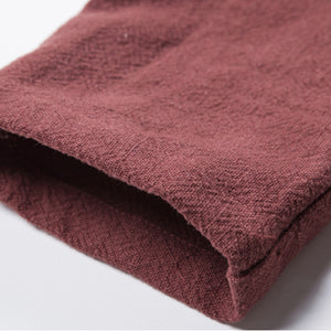 Cotton Linen Mid-length Cardigan