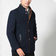 Load image into Gallery viewer, Stand Collar Slim Coat
