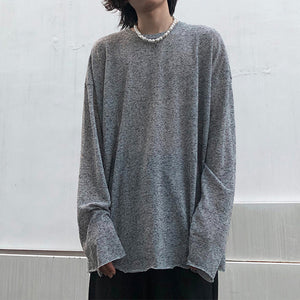 Thin Loose Fit Long-sleeved T-shirt