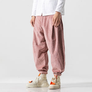 Loose Corduroy Casual Pants
