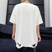 Load image into Gallery viewer, Chain Ripped Short Sleeve T-Shirt

