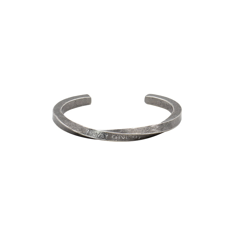 Titanium Mobius Open Bracelet