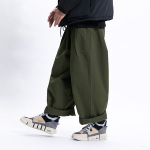 Wide-leg Casual Pants