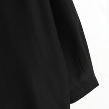 Load image into Gallery viewer, Slanted Placket Design Lapel Long-sleeved Shirt
