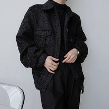 Load image into Gallery viewer, Jacquard Single-Breasted Lapel Jacket
