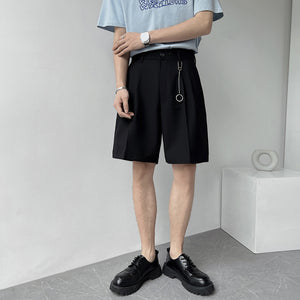 Snap Ring Trim Five Points Shorts