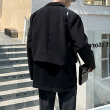 Load image into Gallery viewer, Denim Paneled Long Sleeve Jacket
