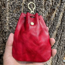 Load image into Gallery viewer, Retro Leather Coin Bag Storage Bag
