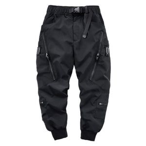 Functional Side Zipper Casual Cargo Pants