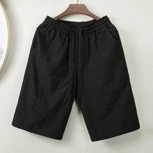 Load image into Gallery viewer, Summer Cotton Linen Loose Shorts
