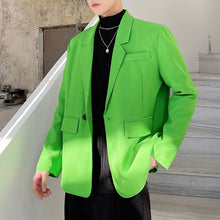 Load image into Gallery viewer, Fluorescent Green Suit Jacket
