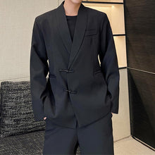Load image into Gallery viewer, Men&#39;s Retro Buckle Casual Blazer
