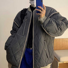 Load image into Gallery viewer, Rhombus Baseball Thickened Jacket
