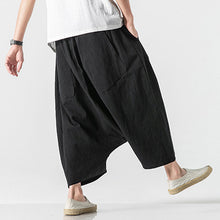 Load image into Gallery viewer, Summer Loose Low-crotch Baggy Cropped Pants
