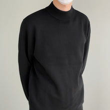 Load image into Gallery viewer, Solid Color Half Turtleneck Sweater
