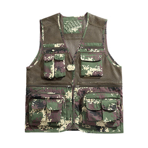 Multi-Pocket Mesh Vest
