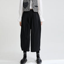 Load image into Gallery viewer, Solid Color High Waist Cropped Wide Leg Pants
