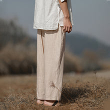 Load image into Gallery viewer, Summer Linen Loose Cropped Pants
