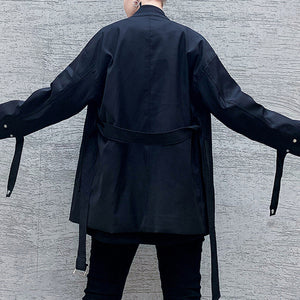 Short Belt Trench Coat