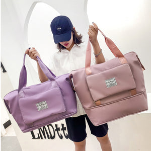 Sports Gym Bag Foldable Luggage Storage Bag
