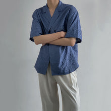 Load image into Gallery viewer, Cuban Collar Loose Casual Shirt
