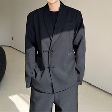Load image into Gallery viewer, Men&#39;s Retro Buckle Casual Blazer
