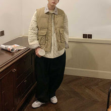 Load image into Gallery viewer, Rhombus Thickened Shirt Coat
