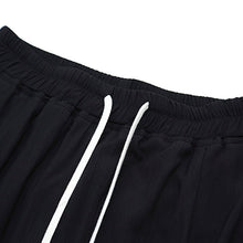 Load image into Gallery viewer, Dark Fake Two-Piece Drawstring Shorts
