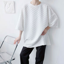 Load image into Gallery viewer, Pleated Loose Drop Shoulder T-Shirt
