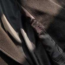 Load image into Gallery viewer, Black Mid-length Over-the-knee Thickened Coat
