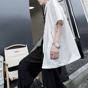 Zip Short Sleeve Shirt