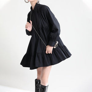 Big Swing A-line Shirt Doll Dress