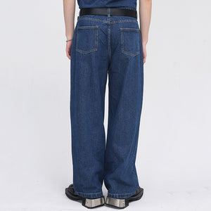 Summer Short Sleeve Denim Jumpsuit